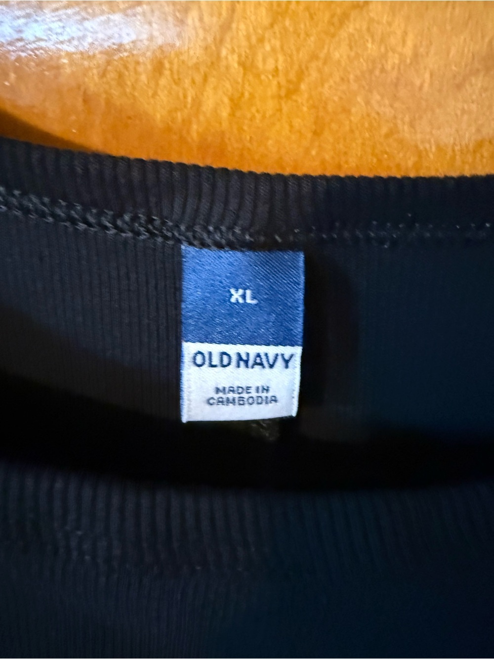 Old Navy Black Ribbed Scoop-Neck Maxi Dress - Picture 3 of 4